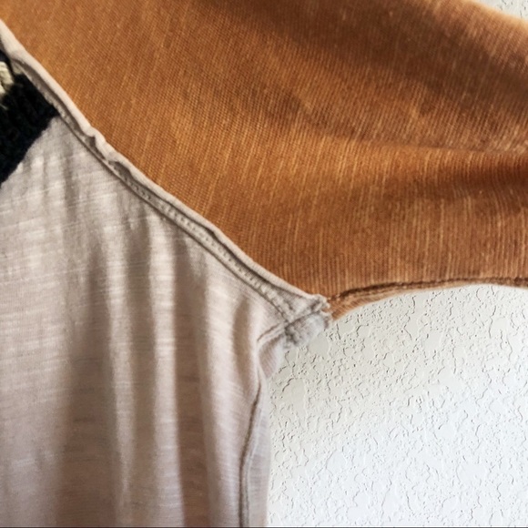 Free People Spring Bound Raglan Crochet Shirt - Picture 9 of 14